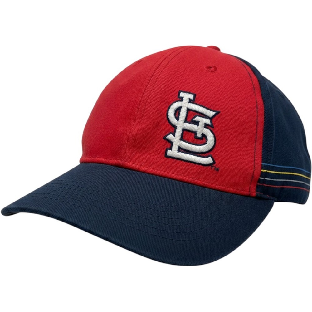 BDA St. Louis Cardinals Hat OSFA Navy Red Mercy Health Adjustable Baseball Cap